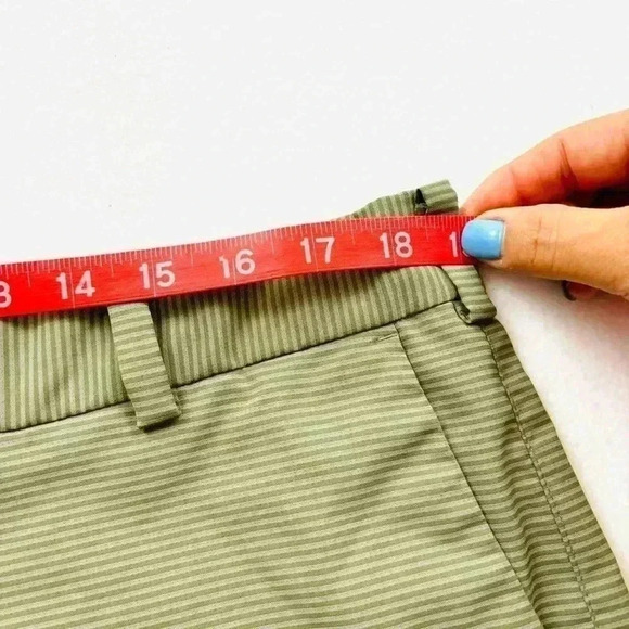 NikeGolf Tour Performance Olive Green Dri-Fit Sport Mens Athletic Shorts Size 36 - Picture 12 of 13